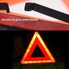 Car Warning Triangle Red Night Road Safety Hazard Foldable Reflective Tripod Emergency Breakdown Car Folded Stop Sign Reflector