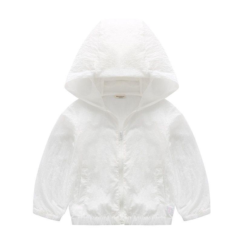 Zip-up Shirt Thin Jacket Children's Sun Protection Clothing