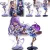 Premium Genshin Impact Keqing Stormlight Rain Pvc Figure Beautiful Girl Model Gift