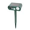 Tuinbeschermer, ultrasone dierenverjager met bewegingsdetectie, knipperende LED-lampen op zonne-energie, constructie