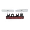 1Pc 3D Metal Home Edition Logo Car Front Grille Badge Side Fender Rear Trunk Emblem Sticker Decal