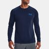 Under Armour Velocity Casual Breathable Training Long Sleeve Raglan T-Shirt Men Tops Academy-Blue 1366783-408