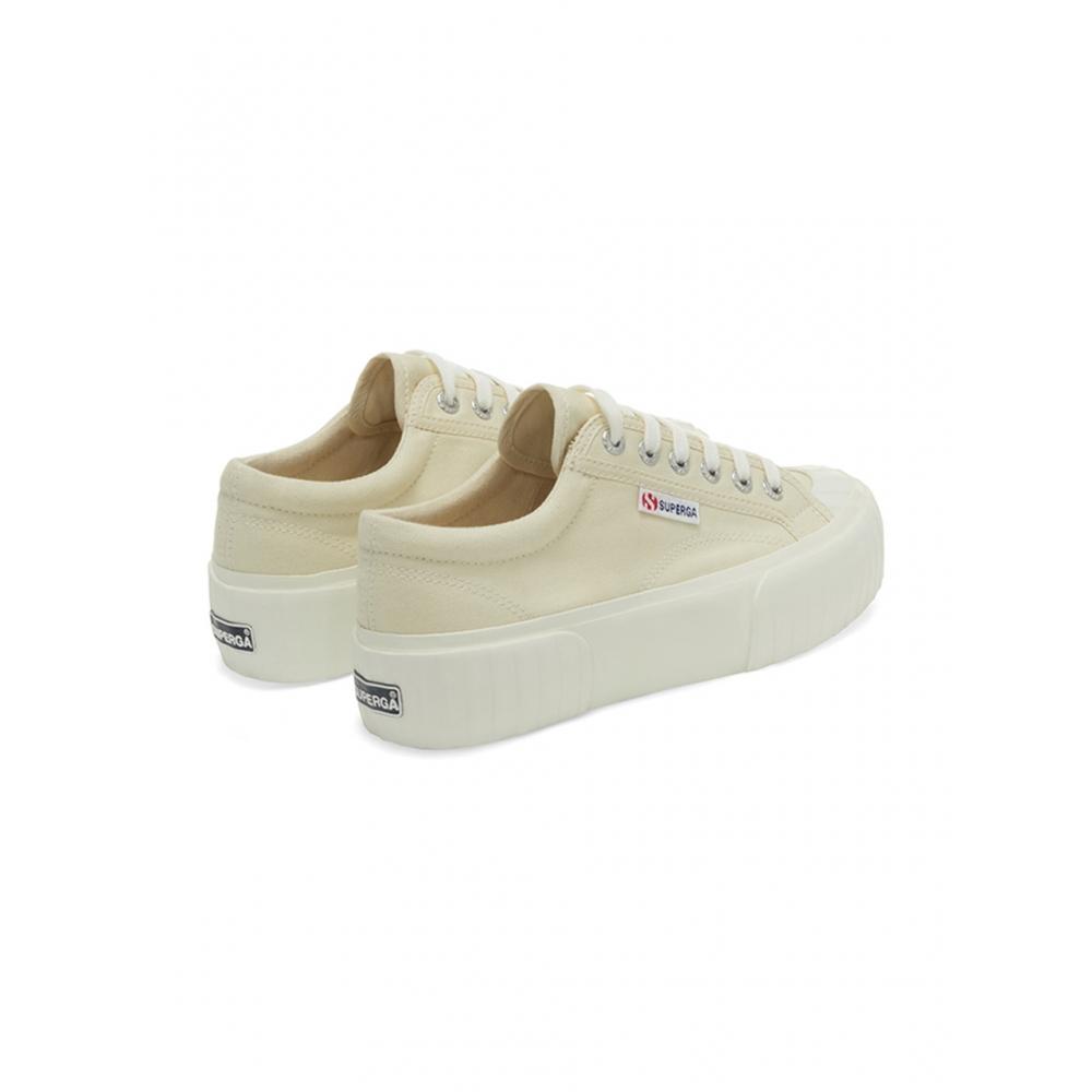 Superga 2631 Stripe Platform Beige S5111swakj