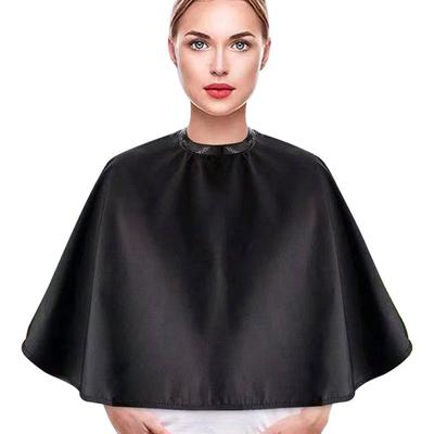 Hair Cutting Cape Pro Salon Κομμωτήριο Κομμωτήριο υφασμάτινο φόρεμα Barber Μαύρη αδιάβροχη ποδιά κομμωτηρίου Κούρεμα Κάπες