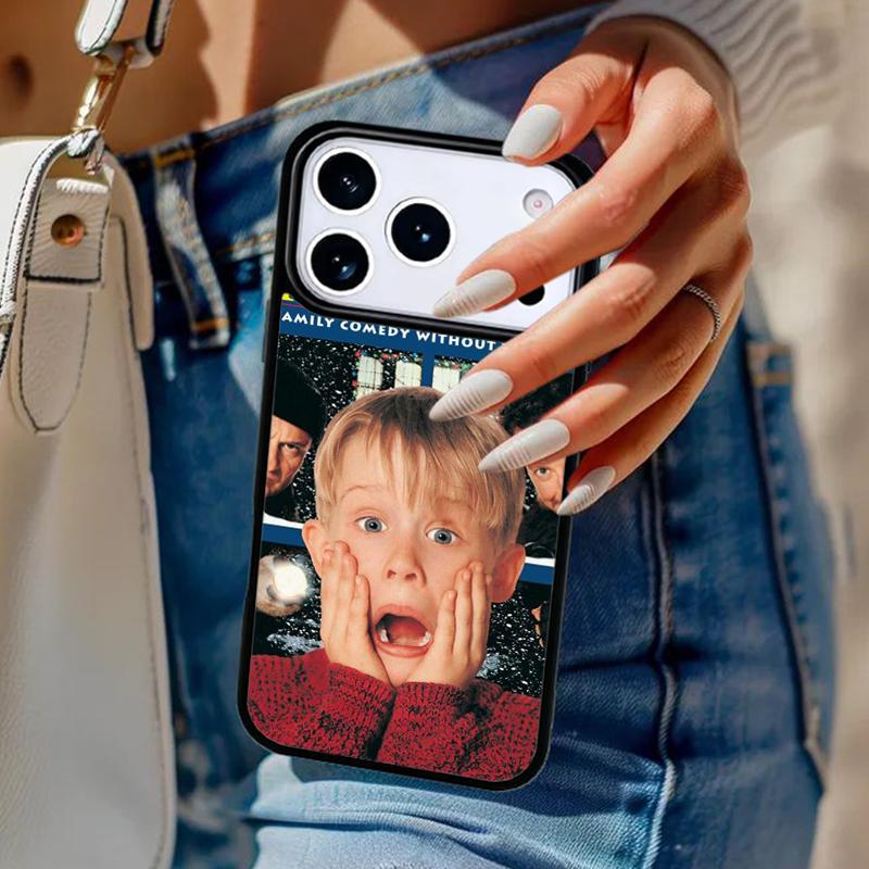 

Home Alone Phone Case For iPhone 17 Air 14 15 13 12 Max Cover For Apple 14 15 16 16e 11 Pro Max Plus iPhone 14
