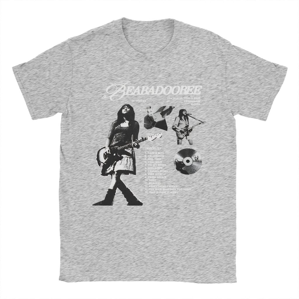 Beabadoobee Album Vintage T Shirt Summer Cotton TShirts For Unisex Hip Hop Pattern Tee Shirt Short Sleeve Vintage Top Tees
