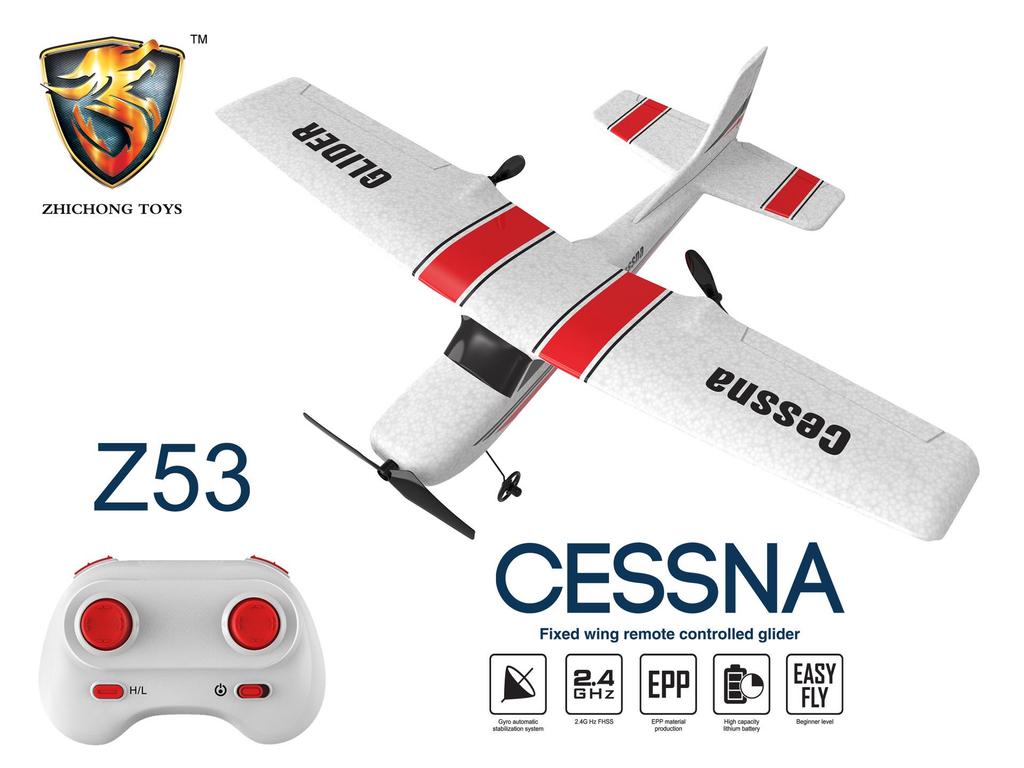 Cross Z50/51/53 Medium Fixed-Wing Foam Drone Glider: Long-Endurance RC Airplane Model.