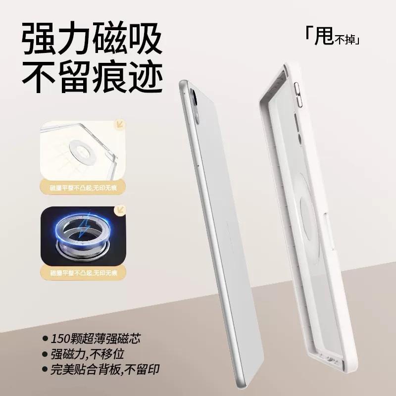 Magnetic Detachable Case MatePad 11.5 2026 With 3Y Fold 720 Rotation Pen Slot Shockproof Sleep Function