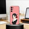 Kaguya-sama Kaguya Shinomiya Phone Case Black Silicone Soft For Samsung S25,S24,S21,S22,S23,S30,Ultra,S20,Plus,Fe,Lite