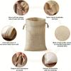 30pcsSet, Premium Burlap Gift Bags with Drawstring and Gift Tags String, 4x6 Inch Reusable Gift Bags, Burlap Bags, Linen Sac