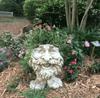 Funny Resin Sculpture In Flower Pot with Funny Expression Garden Supplies