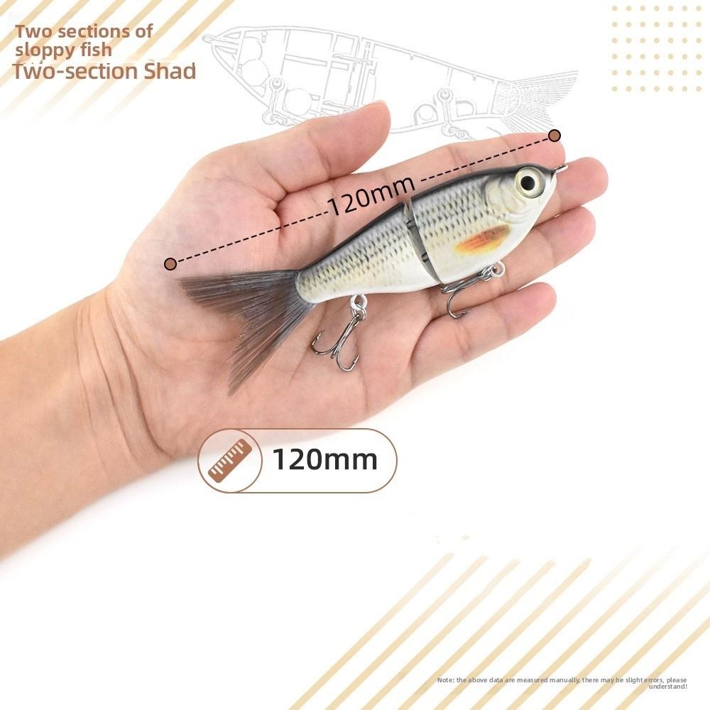 Hard Baits Bass Lure Glide Action Swimbait High Performance Artificial Bait  Sea Fishing