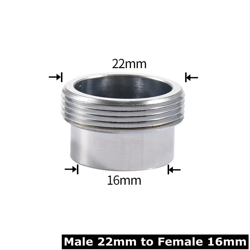 Stainless Steel Faucet Connector M22 To M20 M18 M1/2" Thread Joints Water Purifier Accessory Kitchen Water Tap Adapter Fittings