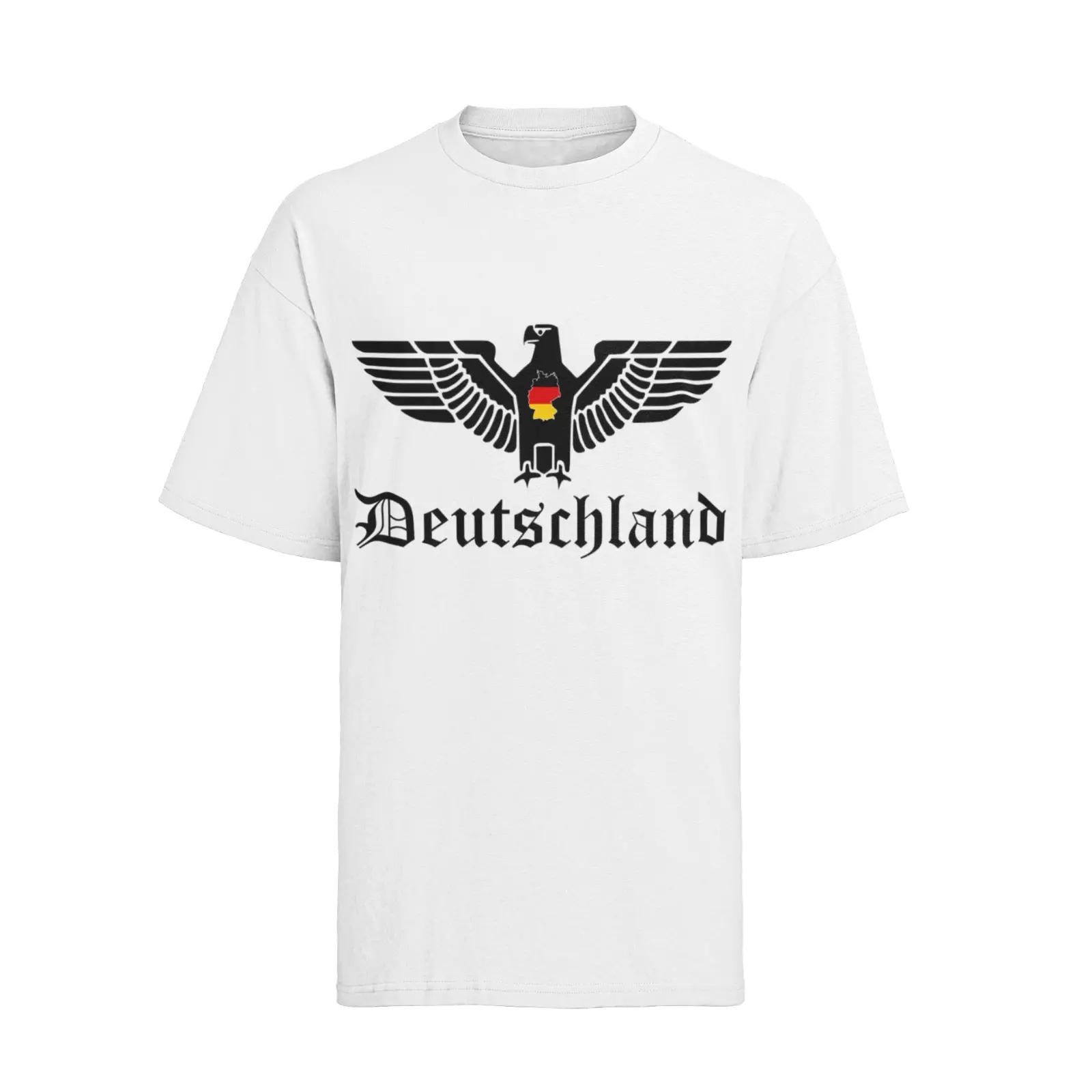 

Пусть станет великим Адлером, я люблю Afd Мужская футболка Хлопок Лето Новые мужские и женские футболки XXXXXL