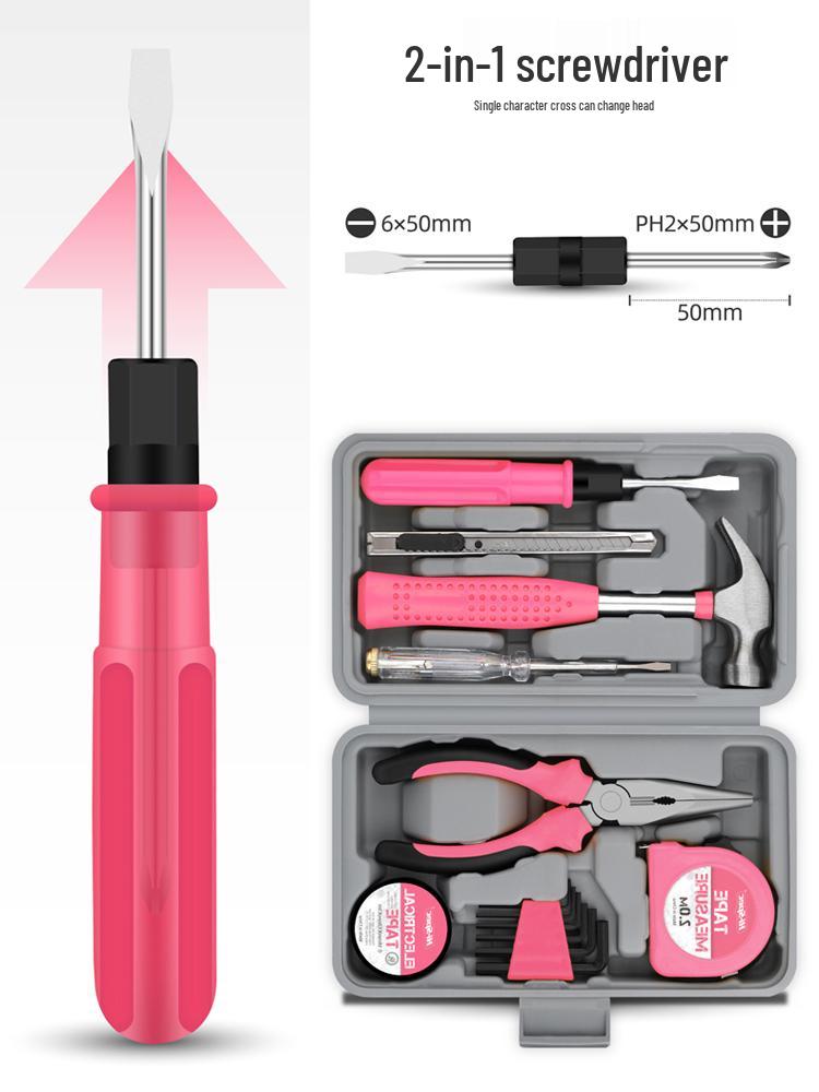 Complete Household Tool Set: Hex Wrench, Screwdriver, Pliers for Daily Repairs