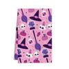 Halloween towel ornament gift microfiber printing kitchen towel special dish towel rag