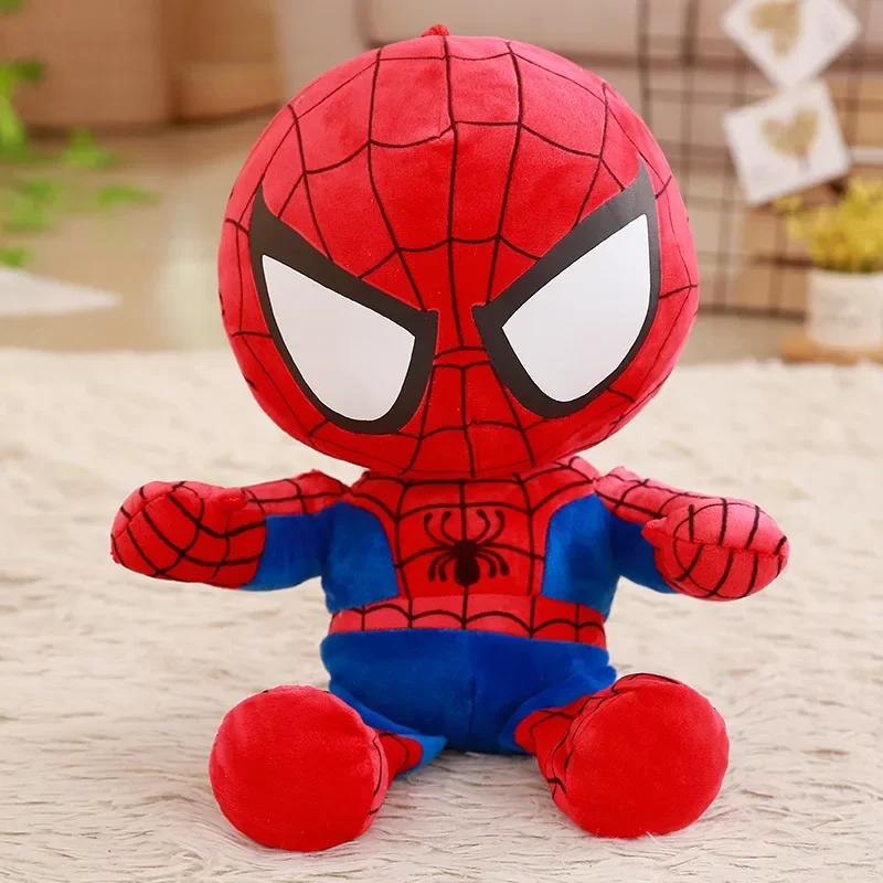Large Cartoon Superhero Plush Toys Cute Stuffed Dolls Soft Action Figure Gifts For Kids Boys Girls