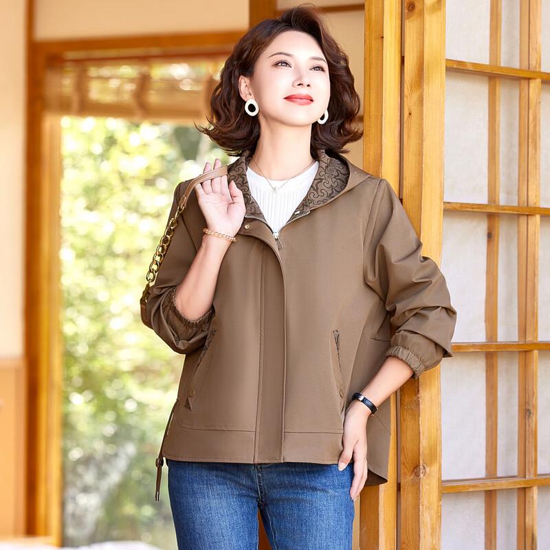 Women's Fashion Hooded Short Spring Jacket