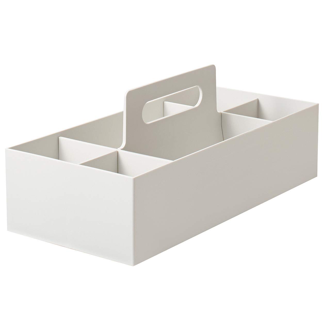

MUJI Polypropylene Storage Carry White 1 37035508 Box, Wide, Gray, Box, белый