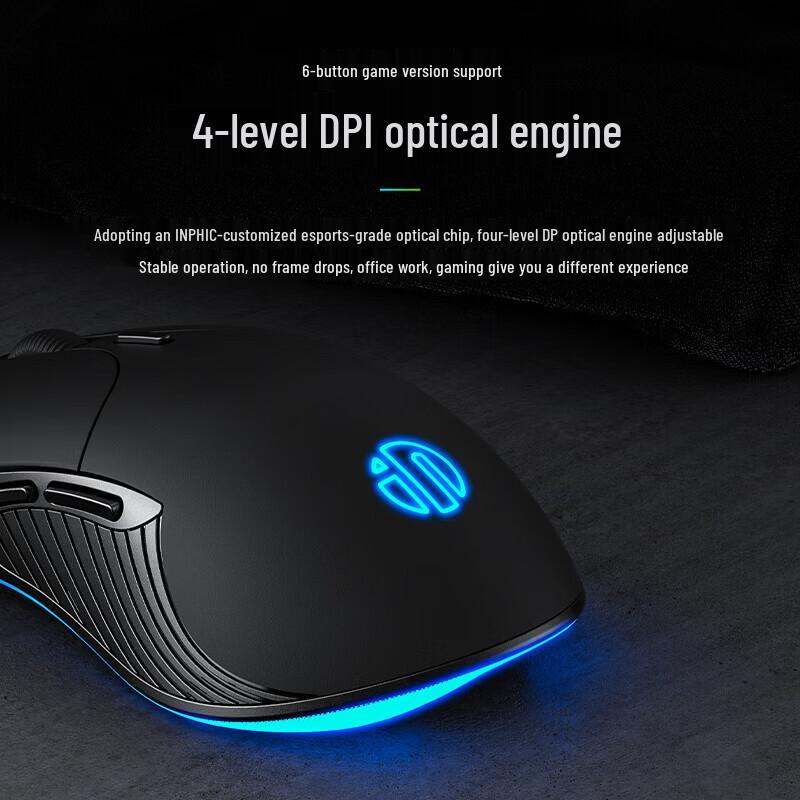 INPHIC B1 Gaming Wired Mouse