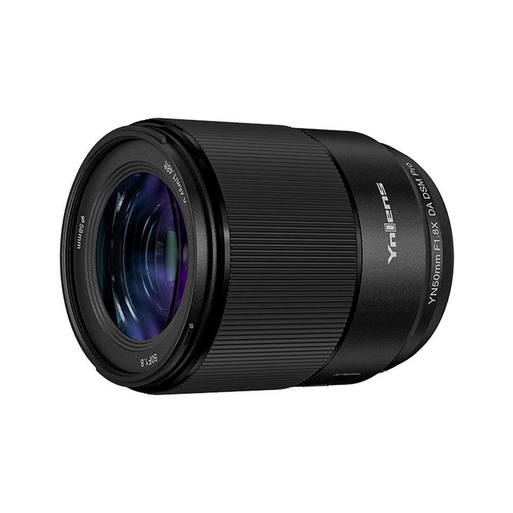 

YONGNUO YN50mm F1.8X DA DSM Pro 50 мм Объектив камеры с фиксированным фокусом X-Mount APS-C F1.8 Большая диафрагма 50 мм чёрный