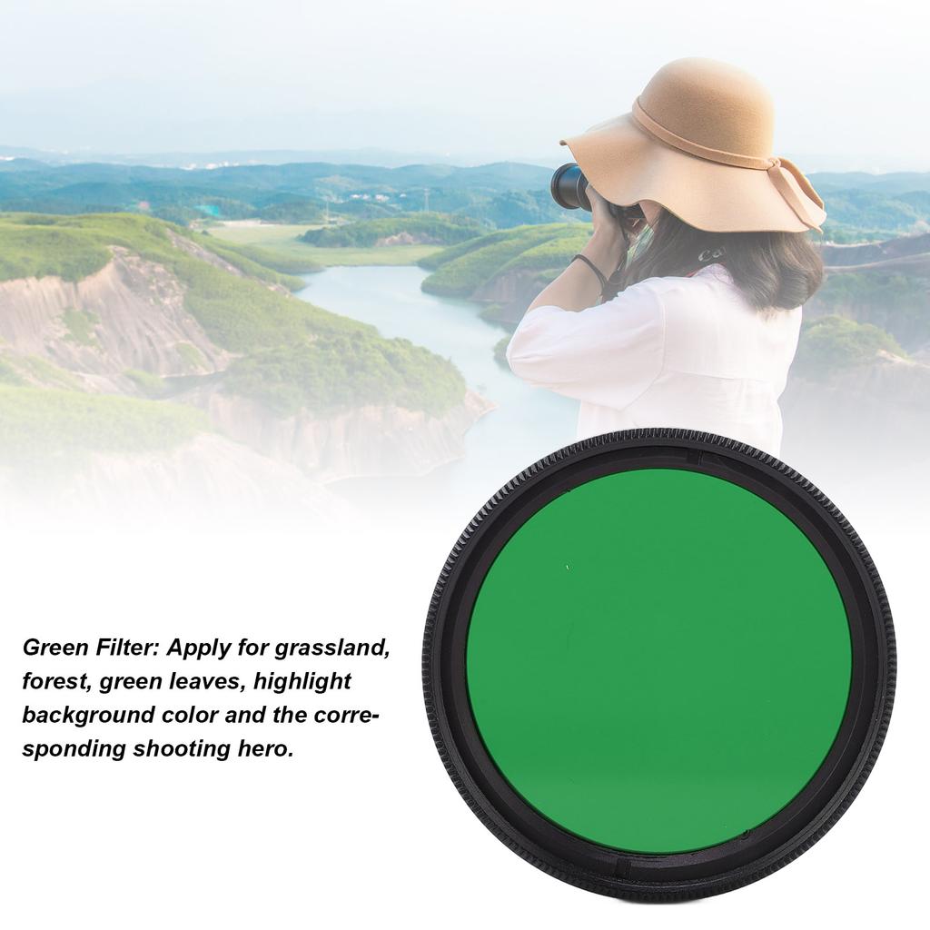 37mm Full Color Lens Filter Scratch Resistance Waterproof Full Color Filter Kit for SLR Camera
