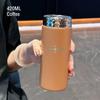 210ml/420ml Fashion Mini Double Stainless Steel Vacuum Flask With Bling Lid Portable Pocket Coffee Tea Thermos Mug Tumbler