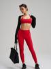Curated Sports Long Sleeve Yoga Cardigan - Solid Color Shawl for Armpit Coverage & Training