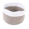 Extra Large Cotton Rope Laundry Basket Pure Cotton Woven Blankets Basket for Toys Living Room