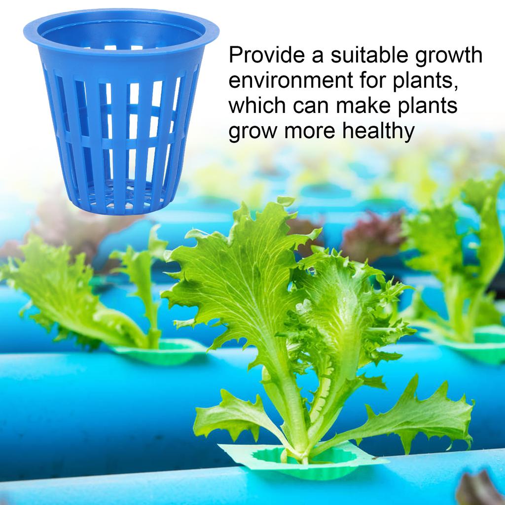 10 SZT. Koszyk do sadzenia Koszyk do uprawy hydroponicznej Plastikowy kubek siatkowy na rośliny do ogrodu na balkonie