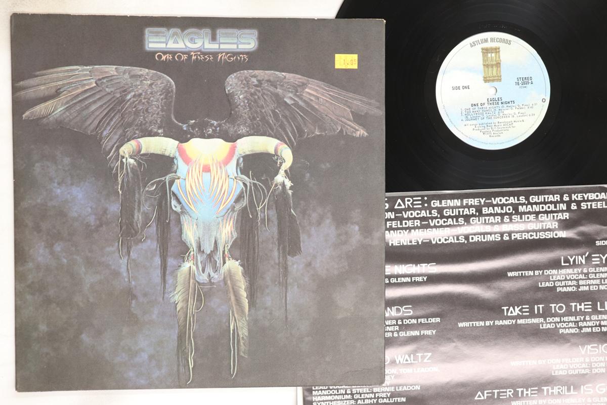 

LP Record EAGLES - One Of These Nights (Embossed Sleev 7E1039 ASYLUM 1975 US Rock Used