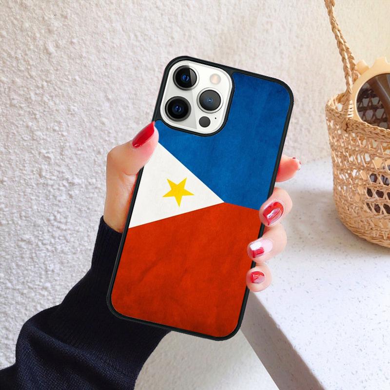 Philippines Flag Phone Case for iPhone 17 Air 16 15 14 12 13 PLUS 11 PRO MAX Back Cover Fundas Shell