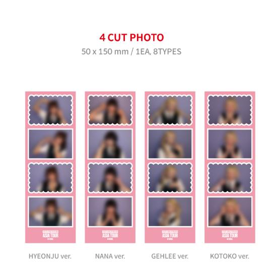2025 UNIS Fancon Asia Tour in Seoul 4er Fotohalter-Set