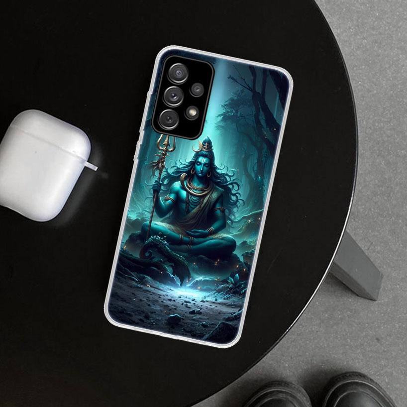 Lord Shiva Hindu God Buddha India Phone Case for Samsung Galaxy A17 A16 A26 A36 A56 A57 A37 A15 A25 A35 A55 A14 A24 A34 A54 A13