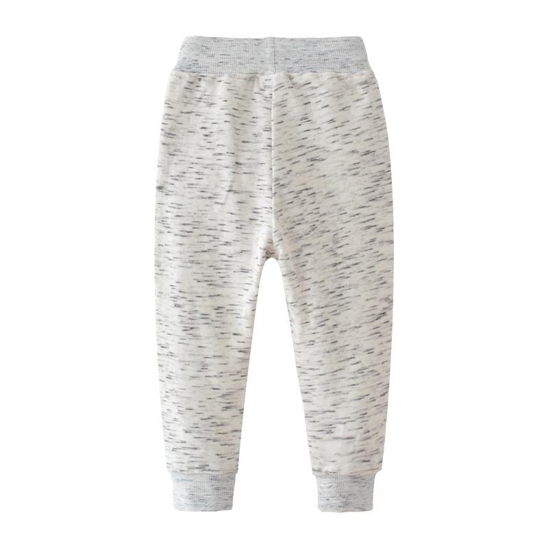 Autumn Winter Boys' Knit Terry Cuffed Trousers