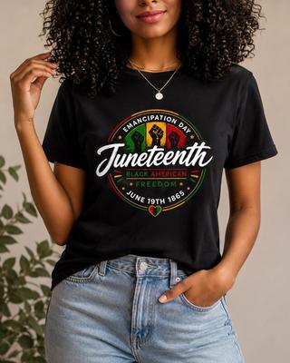 Juneteenth Black American Freedom Shirt, Emancipation Day Celebration Tee