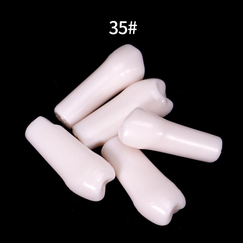 10Pcs Dental Typodont Teeth Model Removable Individual Screw-In Resin Denture Practice Tooth For Dental Studying Training