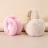 Ear muffs winter girl cute winter warm  bag antifreeze earcap earmuffs ear protection artifact simple foldable warm