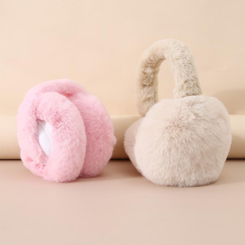 Ear muffs winter girl cute winter warm  bag antifreeze earcap earmuffs ear protection artifact simple foldable warm