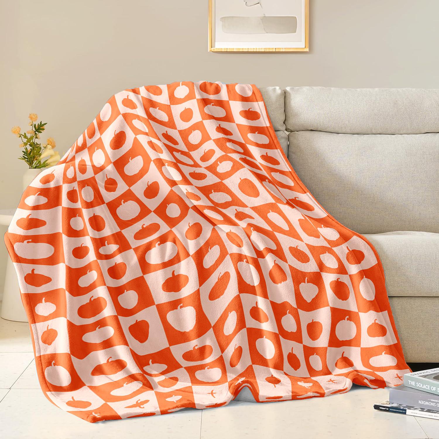 

Christmas and Halloween Printed Blanket for Sofa Travel Camping Living Room Office Conditioning Blanket for All Seasons Gifts 75x90cm