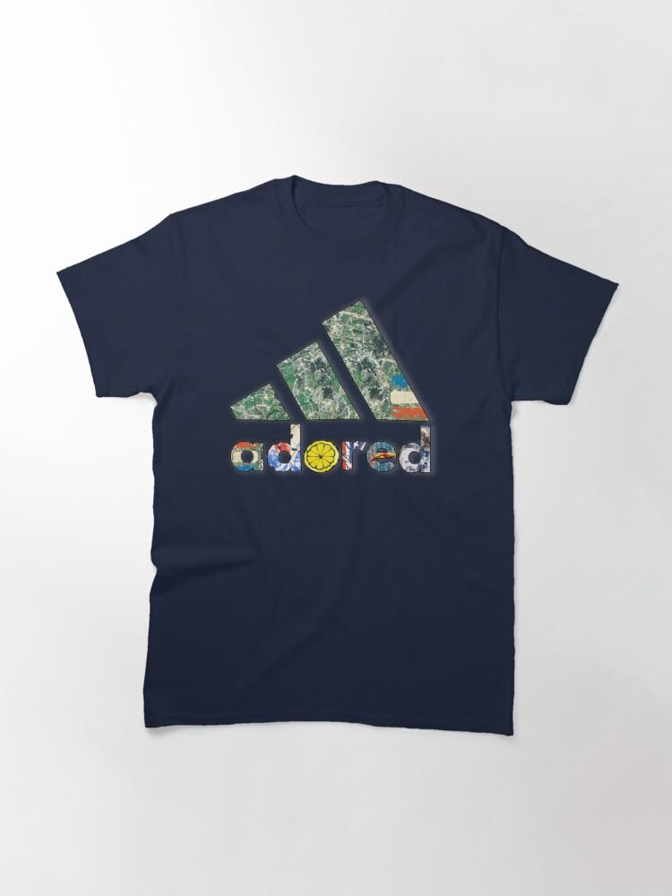 Oasiss The Stone Roses Adored 80_s Sports Lemon Design Classic T-Shirt