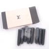 Very Good LOUIS VUITTON fountain pen Dock lacquer Cap type black 18K mens Used
