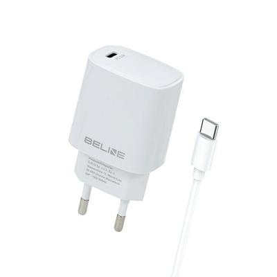Beline Land. Network. 1X Usb-C 20W + Kabelusb-C Biała /White Pd 3.0 Blncw20C