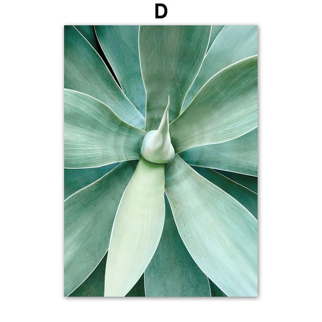 Banana Leaf Monstera Tulip Abstract Girl Lines Wall Art Canvas PostersPainting  And Prints Wall Pictures For Living Room Decor