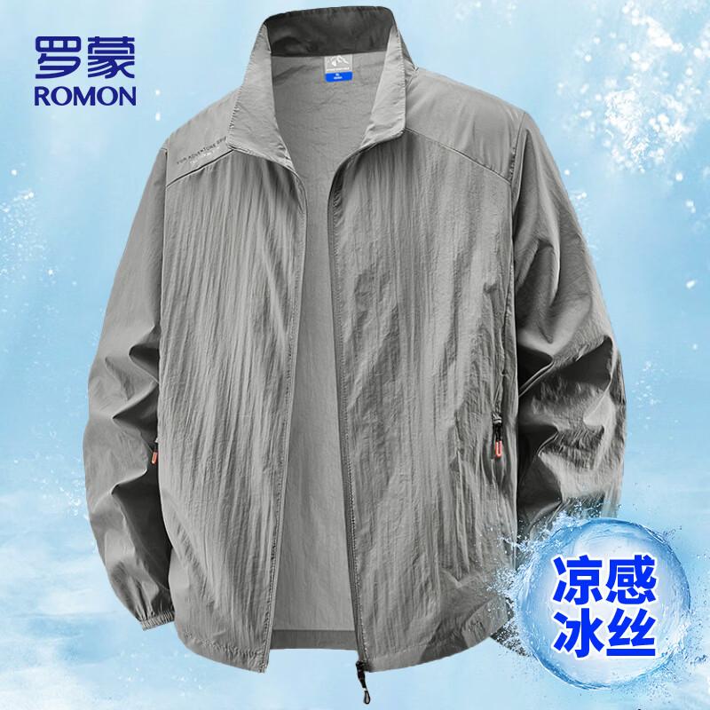 

ROMON Men s Ice Silk Sun Protection Outdoor Jacket 3031 5XL