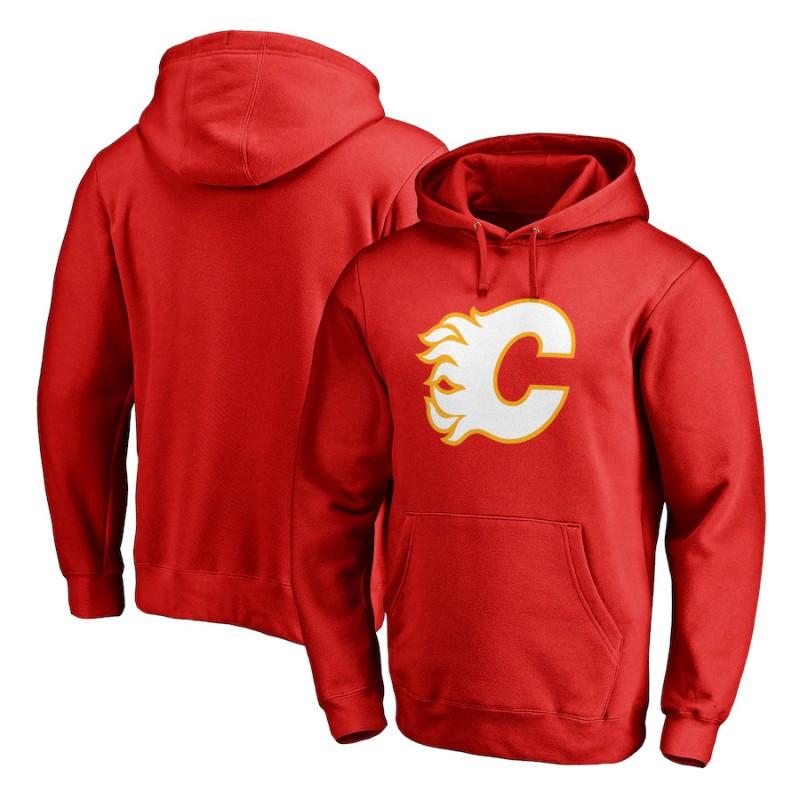 NHL Flame Hockey Hoodie Mens Loose