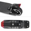 Rear Mudguard Back Fenders with Light Replacement Part for 5.5in Electric Scooter 