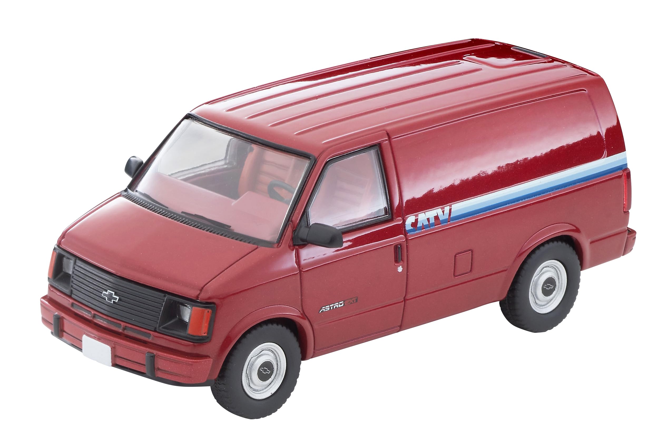 

Tomytec Tomica Limited Vintage Neo Chevrolet Astro Van Finished Product 332763 LV-N344a (Red)