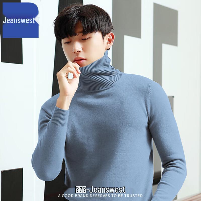 

Jeanswest Men s Turtleneck Knit Sweater XL