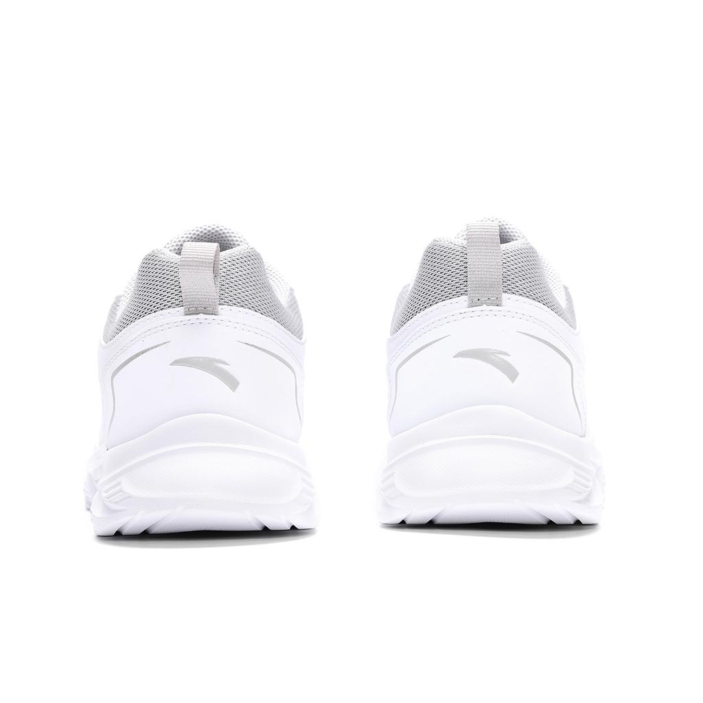 Anta Running Series Leather Water-Resistant Shock-Absorbing Non-Slip Durable Low-Top Running Shoes Men sneaker White 912245515-4